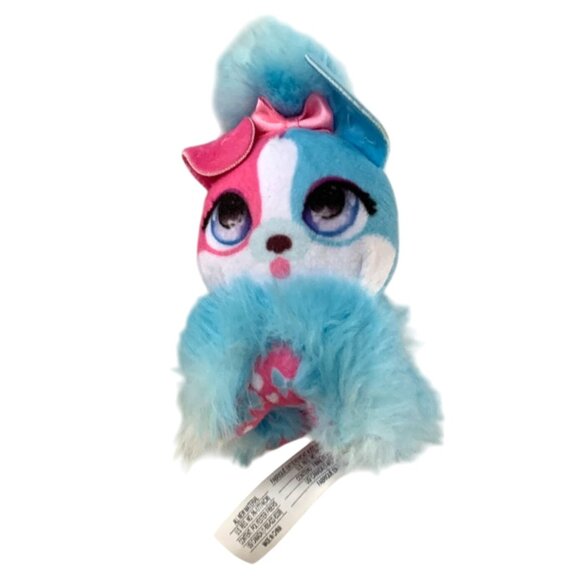 Spin Master Present Pets Plush Blue Pink Puppy Dog Puppy 65304 3 in tall Fluffy - Picture 1 of 4